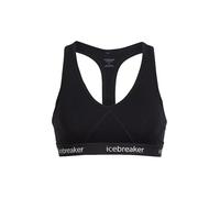 ICEBREAKER Sujetador deportivo de mujer Sprite Racerback negro | XS