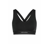 ICEBREAKER W M 125 Cl Sprite Racerback Bra - Mujer - Negro - talla M- modelo 2026