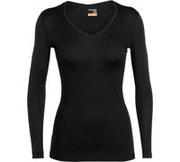 ICEBREAKER W 200 Oasis Ls V - Mujer - Negro - talla XS- modelo 2026