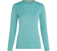 Camiseta de mujer Icebreaker W's 260 Tech LS Crewe Talla: S / Color: turquesa