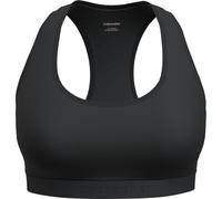 Icebreaker - Ropa de senderismo mujer - W Merino 125 ZoneKnit Racerback Bra Black para Mujer de Lana - Talla M - Negro Negro M