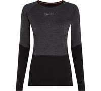 ICEBREAKER W Mer 200 Oasis+ Ls Crewe - Mujer - Negro - talla S- modelo 2026