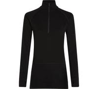ICEBREAKER W Mer 200 Zoneknit Ls Half Zip - Mujer - Negro - talla S- modelo 2026