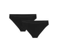 Icebreaker - W Merino 150 Siren Bikini 2 Pack Black para Mujer de Lana - Talla L - Negro Negro L