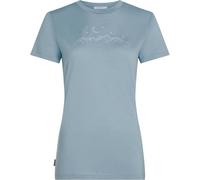 ICEBREAKER W Merino 150 Tech Lite Ss Tee Sparkling Stars - Mujer - Azul - talla M- modelo 2026