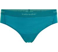 Icebreaker - W Merino Blend 125 Cool-Lite Sprite Hipster Topaz para Mujer de Lana - Talla XS - Azul Azul XS