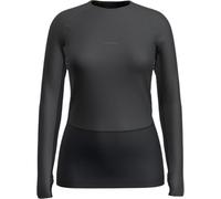 ICEBREAKER W Merino Zoneknit 200 Ls Crewe Jet - Mujer - Negro / Gris - talla XS- modelo 2025