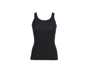 ICEBREAKER Womens Siren Tank (negro) Mujer