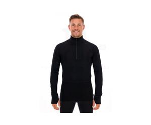Icebreaker ZoneKnit Mérinos Half Zip 200 XL Negro