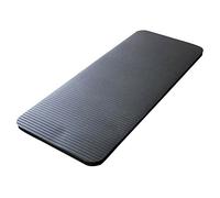 ICECHEN Esterilla de Yoga Gruesa de 15 Mm Almohadilla de Codo de Rodilla Espuma Comfort Colchonetas para Ejercicio Yoga Almohadillas para Interior Entrenamiento Físico, Negro