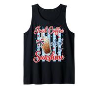 Iced Coffee and Sunshine Camiseta sin Mangas