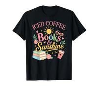 Iced Coffee Books & Sunshine Summer Reading Spicy Book Girl Camiseta