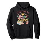 Iced Coffee Books & Sunshine Summer Reading Spicy Book Girl Sudadera con Capucha