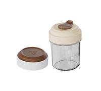 Iced Coffee Cup - Reusable Press Ice Maker Portable Tray 400ml 9.5x9.7x17cm, Beverage Cooling Container | Easy Release Freezing Device, Chilled Drink Preparation Tool For Picnic Office Cafe Cocktail S