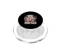 Iced Coffee Mom Life Pink Coquette Low Daisy Pastel PopSockets PopGrip para MagSafe