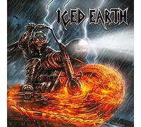 Iced Earth: Hellrider (Orange Yellow Silver Splattered) [Winyl]