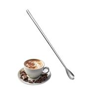 Iced Tea Spoon - Iced Tea Spoon for Stirring with Pure Titanium | Metal Material Details with High Heat Resistance Function, 15g Unique Selling Points, Coffee Cocktail Dessert Hot Cocoa Cafe