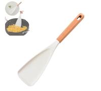 Icefavor Spatula Spoon, Icefavor Multifunction Spatula Cooking Spoon for Nonstick Cookware - Kitchen 3 in 1 Spatulas Spoons Silicone Heat, Scooping & Serving So Much Easier (White)
