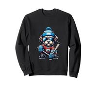Icehockey Bolonka Patinador Fresco Sudadera
