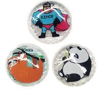 ICEHOF Juego de almohadillas de refrigeración para niños con motivos - acumulador de frío y calor - terapia de frío y calor en contusiones hinchazón quemado almohadilla de refrigeración