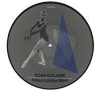 Icehouse Hey Little Girl 7"PD Chrysalis CHSP2670 EX1983 7" picture disc in pvc sleeve