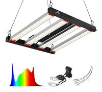 ICEKO 240W Lampada LED per Piante da Interno, Luce di Coltivazione a Spettro Completo 3x3ft, Grow Light per Indoor Veg e Bloom