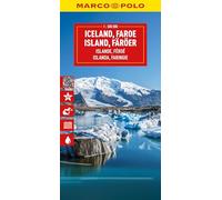 MARCO POLO Reisekarte Island 1:500.000: Färöer - Straßenkarte und Autokarte mit sehenswerten Strecken, Highlights und digitaler Erweiterung (Marco Polo Maps)