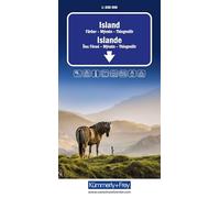 Iceland Map: Inkl. Stadtpläne, Ortsverzeichnis und Reiseinformationen (Road maps)