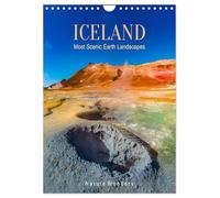 ICELAND, Most Scenic Earth Landscapes, Nature Wonders (Wall Calendar 2026 DIN A4 portrait), CALVENDO 12 Month Wall Calendar: Most Scenic Natural Wonders in Iceland
