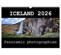 Iceland - Panoramic photographies (Wall Calendar 2026 DIN A3 landscape), CALVENDO 12 Month Wall Calendar: The breathtaking landscapes of Iceland captured in a variety of panoramic photographies.