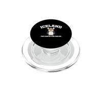 Iceland Puffin Viking Vintage Icelandic Souvenir PopSockets PopGrip para MagSafe