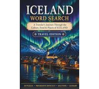 Iceland Word Search: A Traveler's Journey Through the Culture, Food & Places of Iceland (World Travel Word Search)