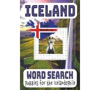 Iceland Word Search Puzzle Book: 495 Words to Find! Puzzles for the Icelandophile