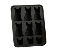 iceMaker Tray - 3D French Bulldog iceMold, Silicone Easy-Release Leak-Proof, Reusable Press Kit, Whiskey Wine Beer Cubes | Home Bar Restaurants Parties Cocktail Party Maker Fun Gift