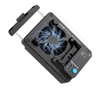 ICEMAN-FZ100 - Enfriador de cámara para Sony ZV-E1/A6700/A7IV/FX3, ventilador termoeléctrico TEC, pantalla LED, alimentación dual a través de batería NP-FZ100 o USB-C, funcionamiento silencioso