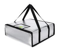 iceMi Bolsas de pizza para entrega, bolsa gruesa para calentar pizza y bolsa de entrega de alimentos resistente sin humedad para catering, entrega de alimentos, restaurante, comidas al aire libre