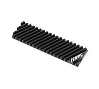 icepc Disipador de calor M.2 para PS5 PCI-E NVME 2280 SSD, revestimiento de grafeno, radiador SSD de alto rendimiento con adhesivo conductor térmico para portátil PC 2280 NGFF (70 x 20 x 1.5 mm)