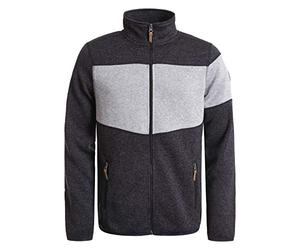 Icepeak Capa media Ep Alberton para hombre, Hombre, Capa intermedia, 657839872I, Mezcla negra., XXL