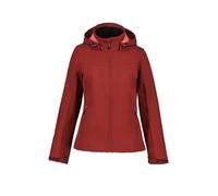 ICEPEAK Chaqueta softshell para mujer Brenham Uni con capucha rojo oscuro | 44