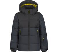 Icepeak - Chaquetas de esquí niños - Louin Jr Anthracite - Talla Infantil 140 cm - Negro Negro 140 cm
