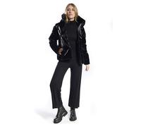 ICEPORT Chaqueta acolchada para mujer Lolita negra