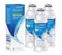 ICEPURE Filtro de refrigerador Compatible Con DA97-17376B,DA97-08006C,HAF-QIN,HAF-QIN/EXP,RF23M8070SG,RF23M8070SR,RF23M8090SG,RF23M8090SR,RF23M8570SR,RF23M85570SR, RF23M8590SG,BR,F425200AP,3 piezas