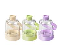 Ices Cube Mold Cup, 3Pack Ices Cube Bottle, 2-in-1 Silicone Ice Ball Maker Cup, 400ml Water Bottle Ice Mold, Reusable For Juice Cocktail Whiskey Summer Travel Home Outdoor Beach Camping