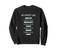Iceskating Winter Sports Enthusiast Sudadera