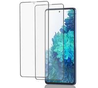 ICESPRING Protector de pantalla mate para Samsung Galaxy S20 Fe, 2 unidades con identificación de huellas dactilares para Samsung S20 Fe mate, dureza 9H, cristal protector de pantalla para Galaxy S20