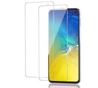 ICESPRING Protector de pantalla para Samsung Galaxy S10E, 2 unidades con identificación de huellas dactilares para Samsung S10E, dureza 9H, cristal protector para Galaxy S10E