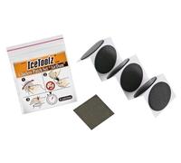 IceToolz Glueless - Juego de Parches (Talla M), Color Negro