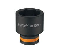 IceToolz M106 - Tuerca de Bloqueo para Auriculares (Unisex, 36 mm, Talla S), Color Negro