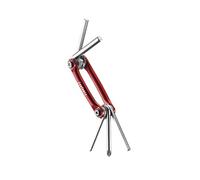 IceToolz Multi-Tool 96B1, Bar-5 5 piezas, rojo