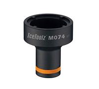 IceToolz Unisex's M074 Bb Herramienta de instalación de 4 muescas, negro, M